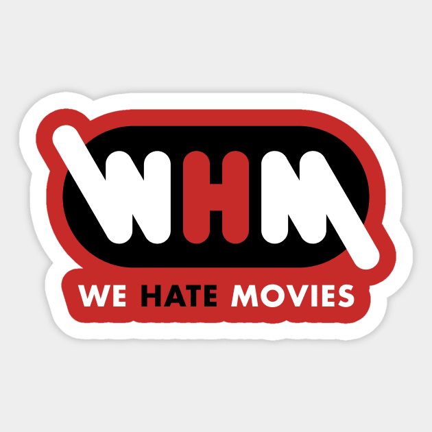 WHM Patreon Logo (Variant) Sticker by We Hate Movies